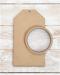 Clearscraps Shaker Tag Circle