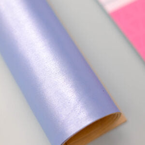 Decorative vinyls / Ecopiel Perlada Azul Interesante Flowers