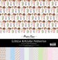 Paper Rose Little Artists Patterns 12x12 Paper Collection