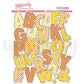 Uniquely Creative WRITTEN IN THE STARS CHIPBOARD ALPHA STICKERS