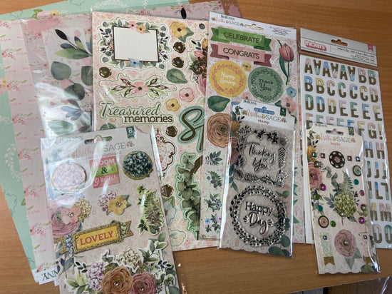 American Crafts Willow and Sage Bundle