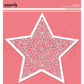 Uniquely Creative STARLIGHT MANDALA BACKGROUND STENCIL Written in the Stars