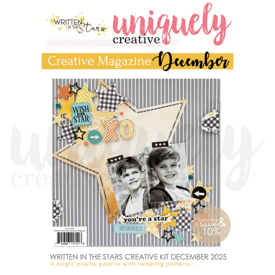 Uniquely Creative DECEMBER 2025 - WRITTEN IN THE STARS MAGAZINE