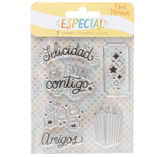 Obed Marshall Especial Clear Stamps 7/Pkg