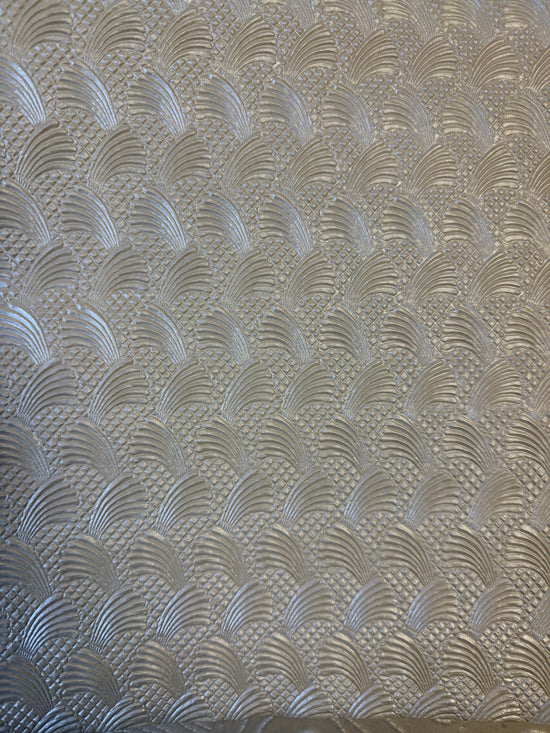 Handmade paper Brocade Ivory