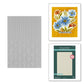Spellbinders POLKA DOT & POSY DUO 3D EMBOSSING FOLDER FROM THE TABBED CLASSICS COLLECTION BY WENDY VECCHI