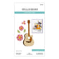 Spellbinders MINI GUITAR ETCHED DIES FROM THE BIBI&