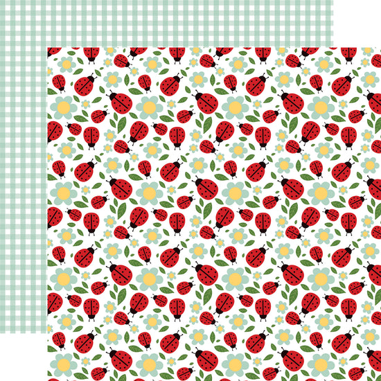 Echo Park Little Ladybug: Cute As A Bug 12x12 Patterned Paper