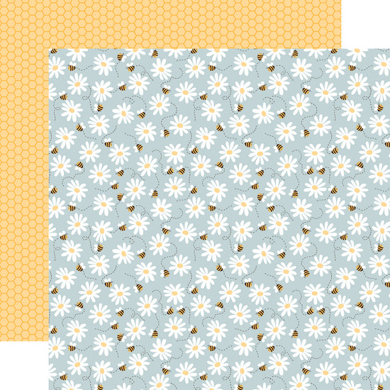 Echo Park Bee Happy: Life Is Sweet 12x12 Patterned Paper