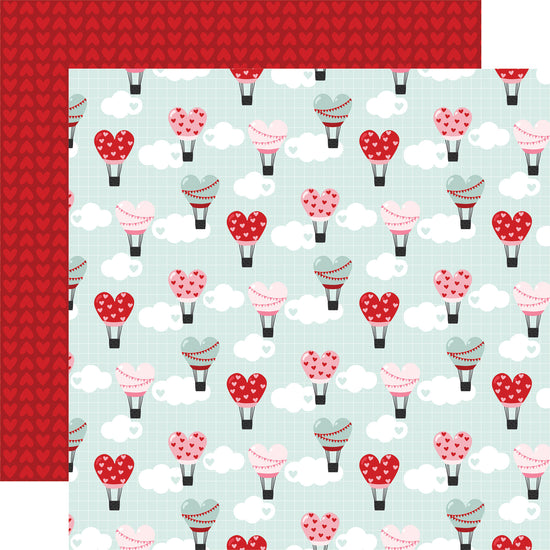 Echo Park Love Notes: Fly Away With Me 12x12 Patterned Paper