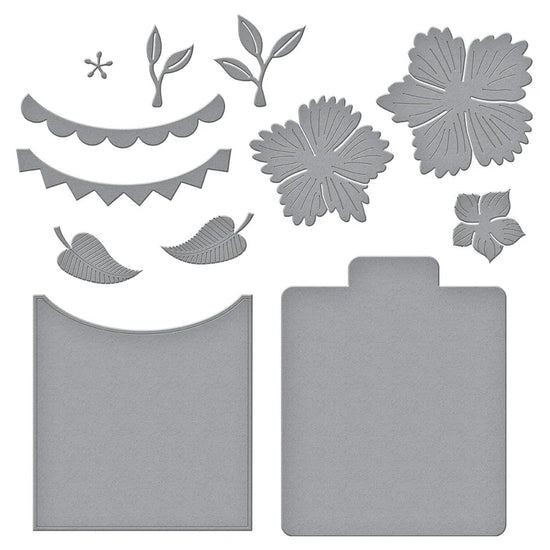 Spellbinders ESSENTIAL ENVELOPE EVERY DAY ADD-ONS ETCHED DIES FROM THE TABBED CLASSICS COLLECTION BY WENDY VECCHI