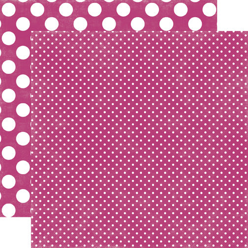 Echo Park Amethyst tiny dot paper