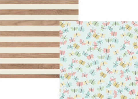 Simple Stories Oh Baby! PRECIOUS 12x12 Scrapbook Paper