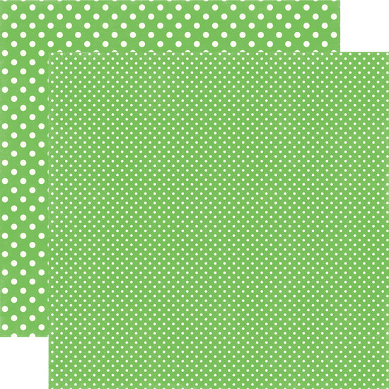 Echo Park Limeade dot paper