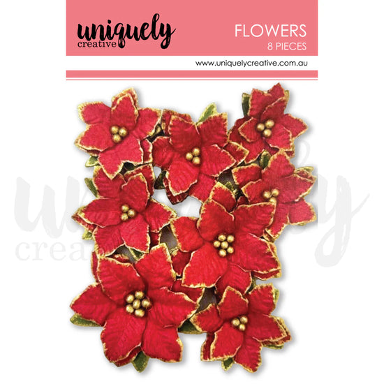 Uniquely POINSETTIA FLOWERS