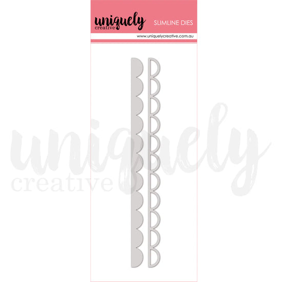 Uniquely SLIMLINE SCALLOP STRIP DIE