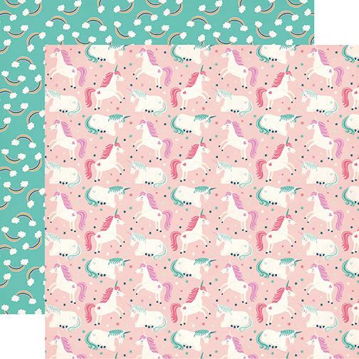 Echo Park Imagine That Unicorn Party paper