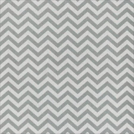 American Crafts - Pow! Collection - 12x12 Glitter Paper - Chevron - Silver