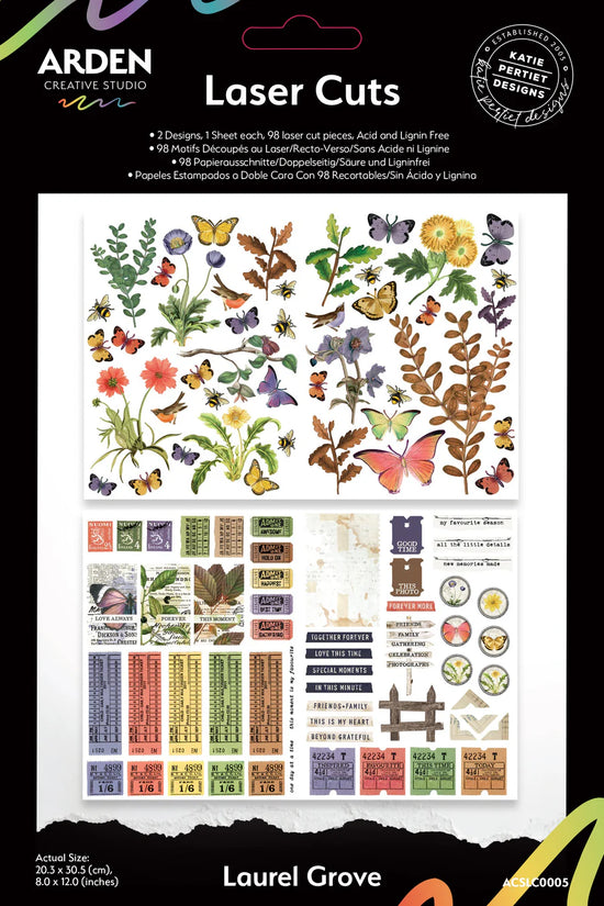 Arden Creative Studio Laurel Grove Laser Cuts