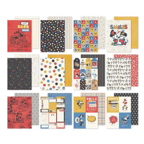 Simple Stories Double-Sided Paper Pad 6"X8" 24/Pkg Say Cheese Classic Mouse