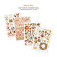 Ciao Bella Hello Fall Junk Journal Ephemera Book A4 32/Pkg