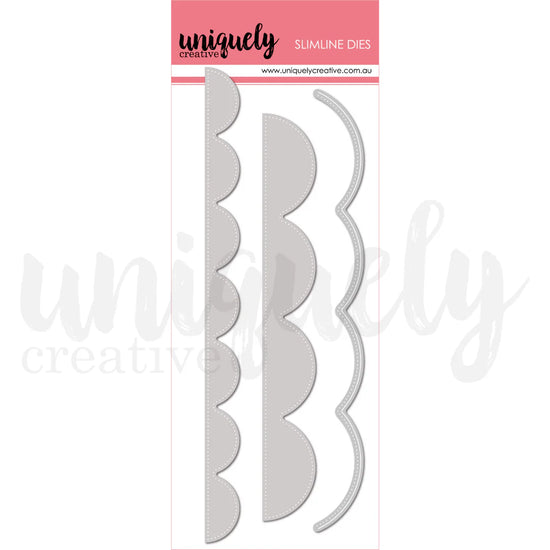 Uniquely Creative OVERSIZED SCALLOP STRIP DIE