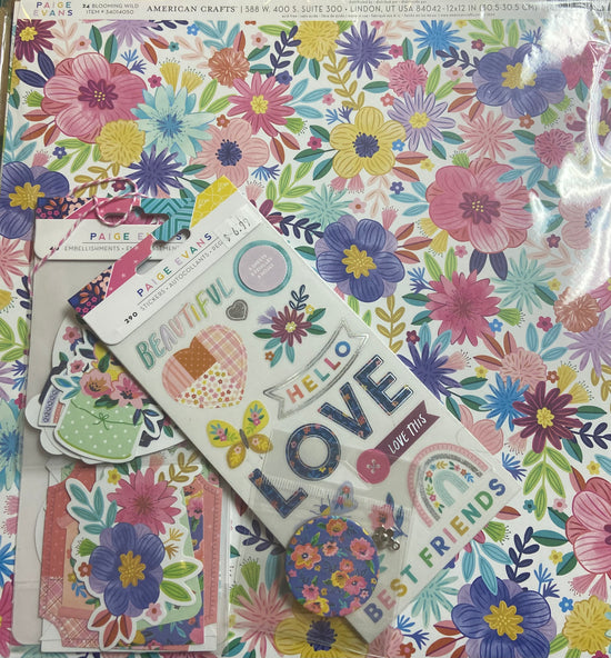 Kit Album Blooming Wild