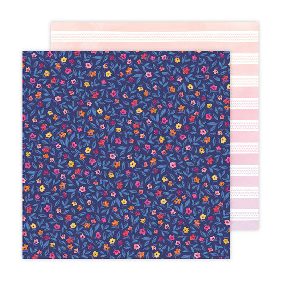 Paige Evans Blooming Wild Double-Sided Cardstock 12"X12" 