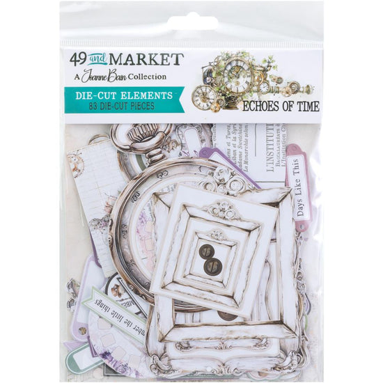 49 And Marketing Die-Cuts Elements, Echoes Of Time