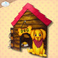 Elizabeth Craft Dog House Build a Book Die