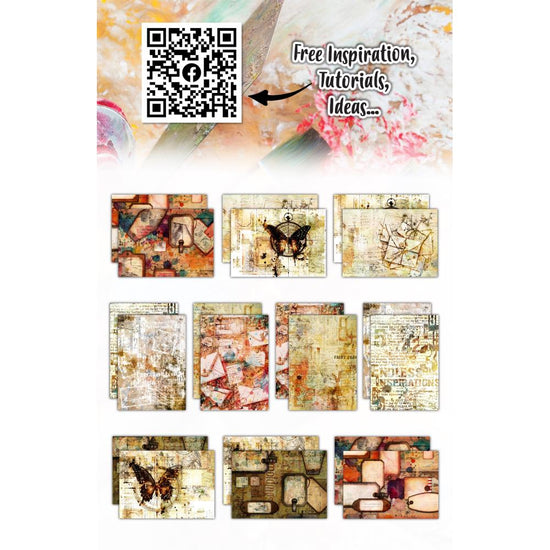 AALL And Create Design Double-Sided Cardstock A5 10/Pkg Wanderlust Whispers