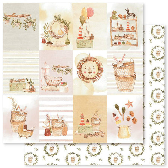 Paper Rose Boho Nursery 6x6 Paper Collection