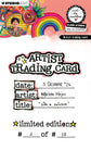 Art by Marlene Clear Stamp Artist trading card Art By Marlene 64x89x3mm 1 Piece