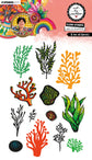 Art by Marlene Clear Stamp A lot of corals Art By Marlene 148x210x3mm 13 Pieces
