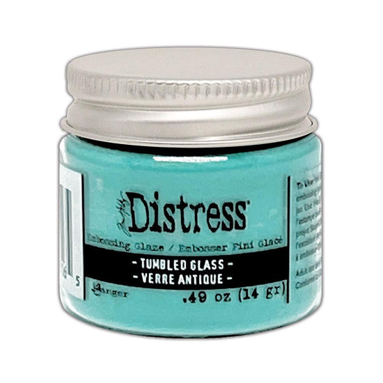 Tim Holtz Distress Embossing Glaze Tumbled Glass