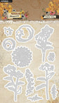 Studio Light Cutting Dies Floral Bits Sweet Bee Memories 11 PC