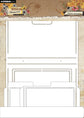 Studio Light Stencil Memory Journal Sweet Bee Memories 4 PC
