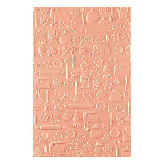 Spellbinders CONFECTION COMPANIONS 3D EMBOSSING FOLDER BY TINA SMITH