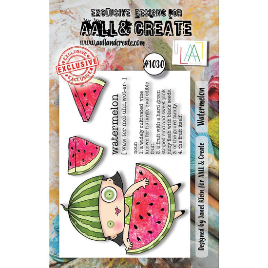 AALL And Create A7 Photopolymer Clear Stamp Set Watermelon