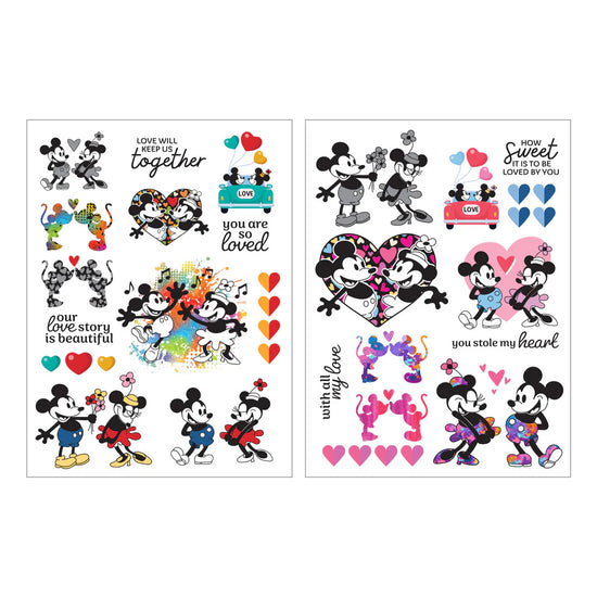 Spellbinders CLASSIC MOUSE LOVE RUB-ONS