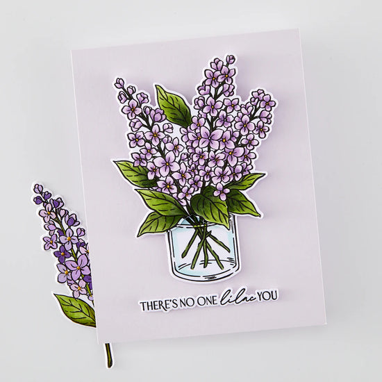 Hero Arts HERO ARTS NO ONE LILAC YOU STAMP & CUT SET