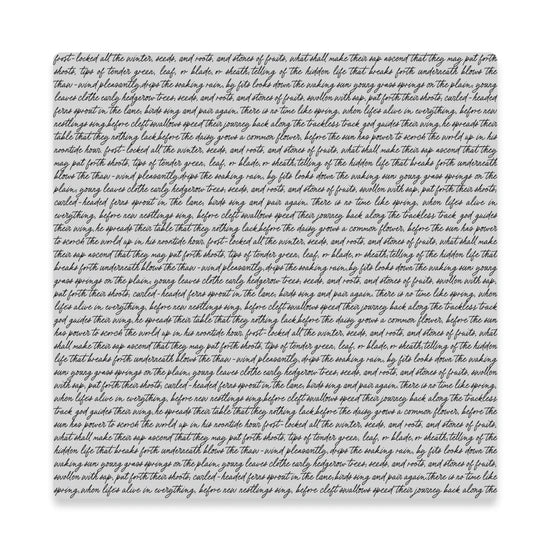 HERO ARTS BIRDSONG SCRIPT CLING STAMP