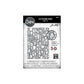 Sizzix 3D Texture Fades A5 Embossing Folder By Tim Holtz Cobblestone 