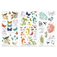 49 And Market Rub-On Transfer Set Blendable Birdsong