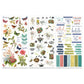 49 And Market Rub-On Transfer Set Essentials Birdsong
