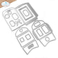 Elizabeth Craft Envelopes & Paper Sack Die