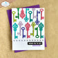 Elizabeth Craft Postage, Arches & Keys Die