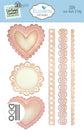 Elizabeth Craft Lace, Heart & Doily Die