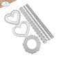 Elizabeth Craft Lace, Heart & Doily Die