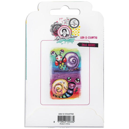 Art By Marlene Signature Collection Stamp Nr. 748, Snail Buddies